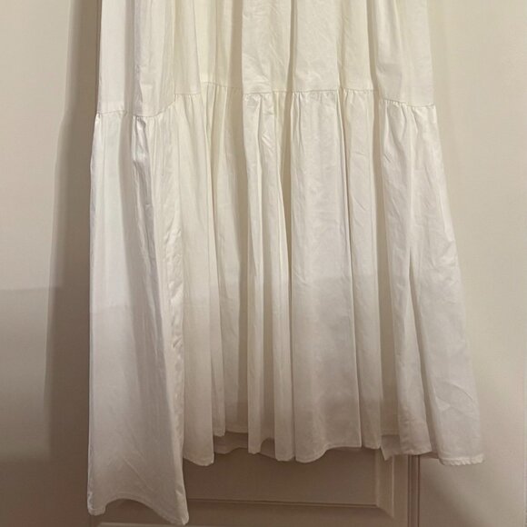 ASTR The Label White Puff-Sleeved Peasant Midi Dress - Picture 5 of 6